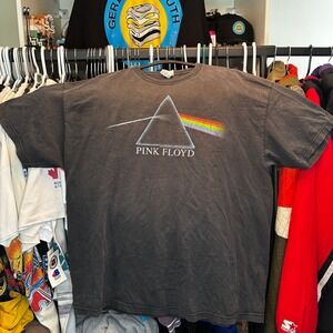2004 Pink Floyd Dark Side Of The Moon Prism T Shirt 2XL Vintage Rock Band Tee